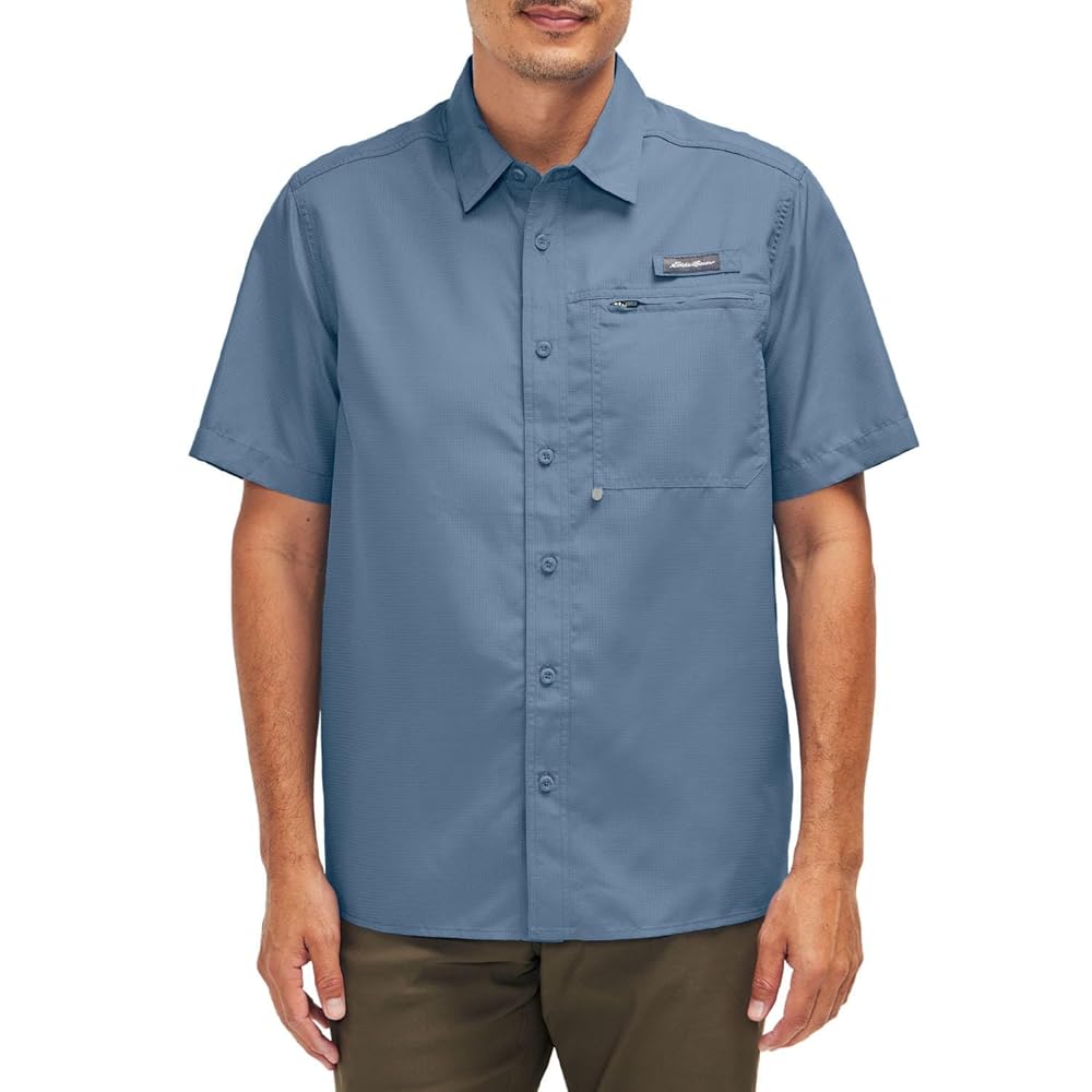 Amazon.com: Eddie Bauer Men's Short Sleeve Classic Woven